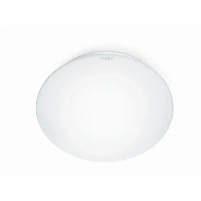 LED-Leuchte STEINEL RS 16 LED 9,5 W 958 lm 4000 K IP44 mit Bewegungs- und Dämmerungssensor HF 230 V weiß / Glas