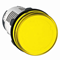 LED light indicator, 24V DC, yellow IP54