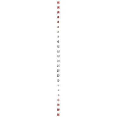 LED light indicator red light (module)