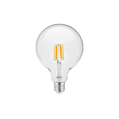 LED LIGHT SOURCE, FILAMENT, A-G, G125, 4000K, E27, 8.0W, AC220-240V, 360°, 880lm, 70mA