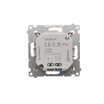 LED luminaire with a motion sensor 14V (0.42W) cream