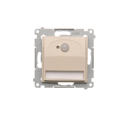 LED luminaire with a motion sensor 14V (0.42W) cream