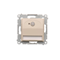 LED luminaire with a motion sensor 14V (0.42W) cream