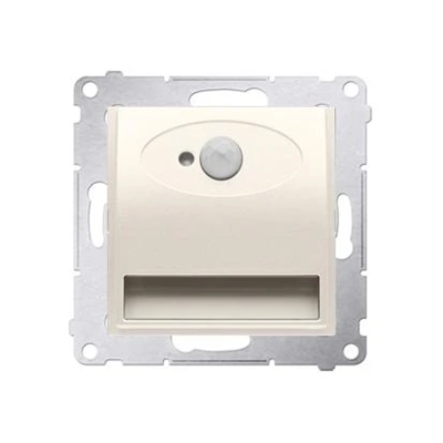 LED luminaire with a motion sensor 14V (0.42W) cream