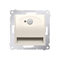 LED luminaire with a motion sensor 14V (0.42W) cream