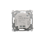 LED luminaire with a motion sensor 230V gold mat