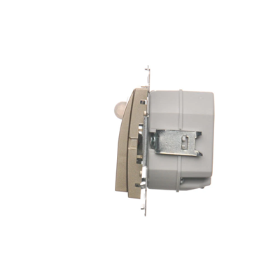 LED luminaire with a motion sensor 230V gold mat