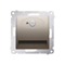 LED luminaire with a motion sensor 230V gold mat