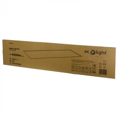 LED Panel 1195x295 50W 6500K 4500lm IP20 WHITE