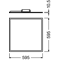 LED panel 600 40W 4000K 230V
