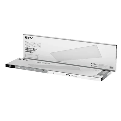 LED PANEL MASTER 40W, 4200lm, AC220-240V, 50/60Hz, PF>0.9, RA>80, IP54, 120x30cm, 4000K, WHITE