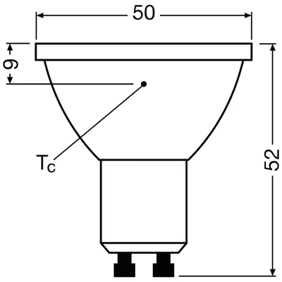 LED PAR16 DIM S 6,1W 930 GU10