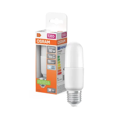 LED PCR Klassische Stablampe 8,5W 840 Mattiert E27
