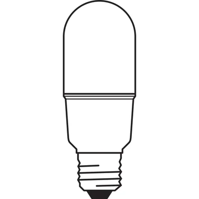 LED PCR Klassische Stablampe 8,5W 840 Mattiert E27