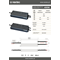 LED power supply waterproof slim 12V 33.3A 400W IP67