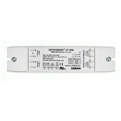 LED power supply with OT DIM control 50W/10V (120W/24V)
