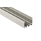 LED-Profil ohne IL, 202 cm silber eloxiertes Aluminium