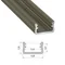 LED profile n/t A, 100cm aluminum white lacquered