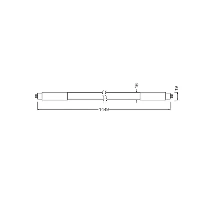 LED-Röhre T5 AC HO80 P 1449 36W 840 LEDV