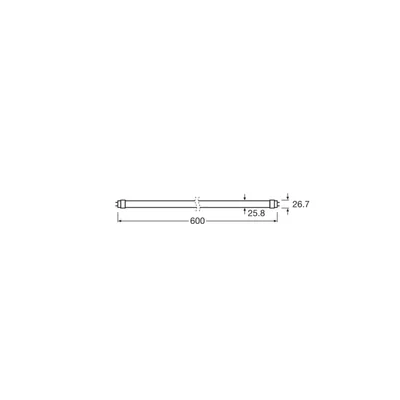 LED-Röhre T8 EM P 600 7W 830 LEDV