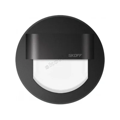 LED staircase luminaire Rueda LED Light SKOFF 230 V AC 1.8 W IP 20 3000 K matt black pcs.