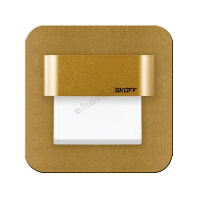 LED staircase luminaire Salsa LED Light SKOFF 230 V AC 1.8 W IP 20 3000 K matt brass pcs.