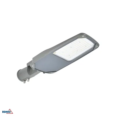 LED-Straßenleuchte JAGER 50W 4000K 8100LM IP66 GRAU SCHUTZKLASSE II