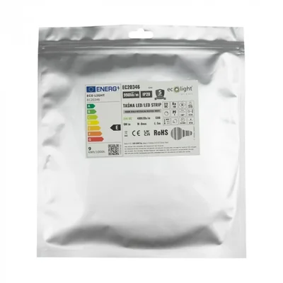 LED strip COB 480 9W/m 4000K 990lm/m 24V IP20 5m P