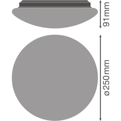 LED stropní svítidlo 13W IP44 960lm