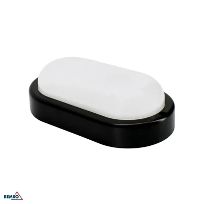 LED SVÍTIDLO KANLO OVAL 8W 4000K 760LM IP54 ČERNÉ