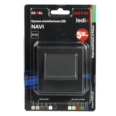 LED SVÍTIDLO NAVI PT 230V AC ČERVENÁ TEPLÁ BÍLÁ TYP: 11-221-62