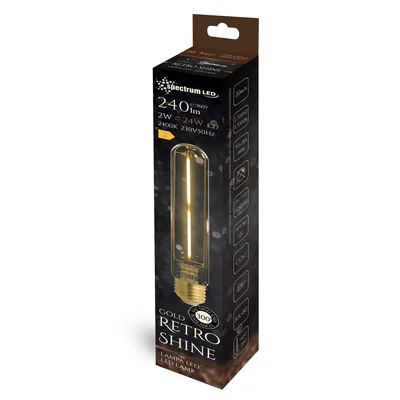 LED T30 E-27 230V 2W COG WW RETROSHINE SPETTRUM