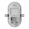 LED TORTON 8W 4000K 640lm IP54 OVAL WEISS