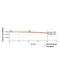 LED tube T8 UN V 1200 18W 865