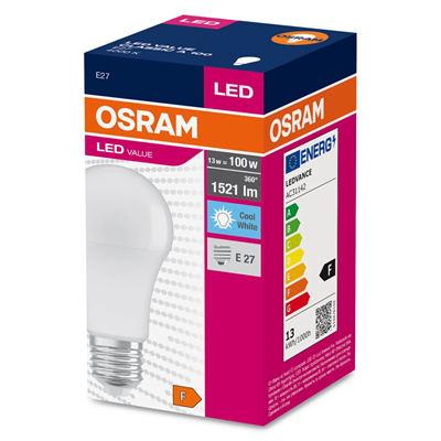 LED VALUE CLA 100 Bulb 13W E27 1521lm 4000K NW