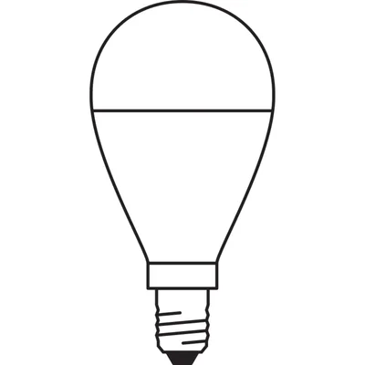 LED VALUE CLASSIC P Лампа 7.5W 806lm 2700K E14 WW
