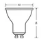 LED VALUE PAR16 Bulb 5W 350lm 6500K GU10 CW