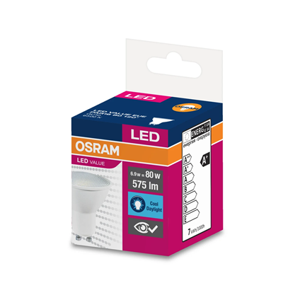 LED VALUE PAR16 Glühbirne 6,9 W 575 lm 6500 K GU10 CW