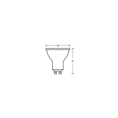 LED VALUE PAR16 Glühbirne 6,9W 575lm 2700K GU10 WW
