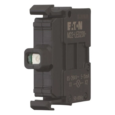 LED verde, M22-LED-G