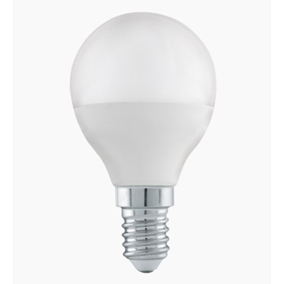 Led žárovka 6W E14 P45 mléčná