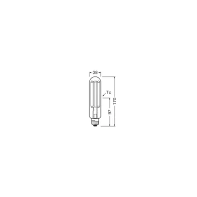 LED žárovka NAV FILAMENT VALUE 4000LM 21W 740 E27