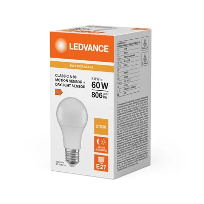 LED žárovka SUPERIOR CLASSIC A 60 FR nestmívatelná 8,8 W/827 E27 LEDVANCE