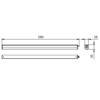 Ledinaire BN021C LED-Strahler 10 W 1050 lm 4000 K