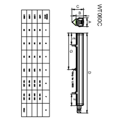 LEDINARE apparecchio lineare a LED 46W 5600lm 4000K IP65