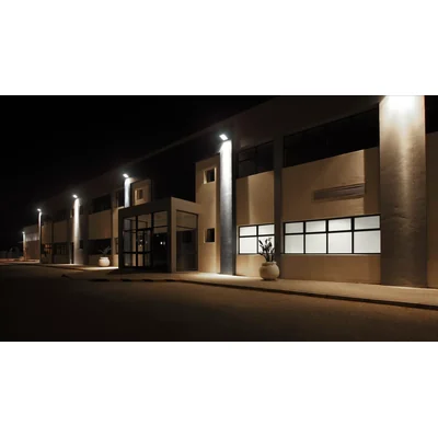 LEDINARE LED floodlight with sensor 50W 6000lm 4000K IP65 black