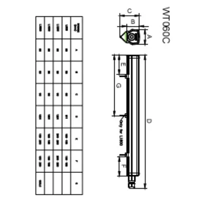 LEDINARE LED lineární svítidlo 46W 5600lm 4000K IP65