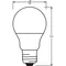 LEDVANCE LED VALUE CLASSIC CLA 40 4.9W (40W) 470lm E27 2700K bulb