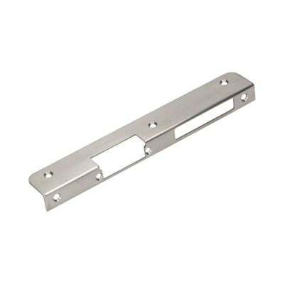 Left angle plate for INOX electric strikes