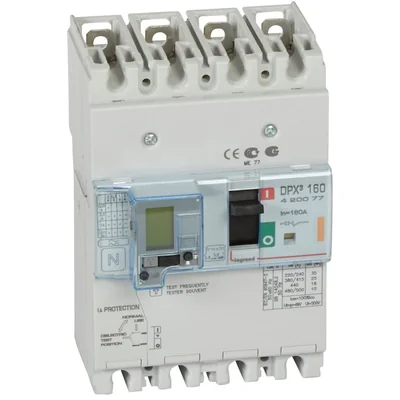 Leistungsschalter DPX3 160+BL.R 4P 160A 25KA